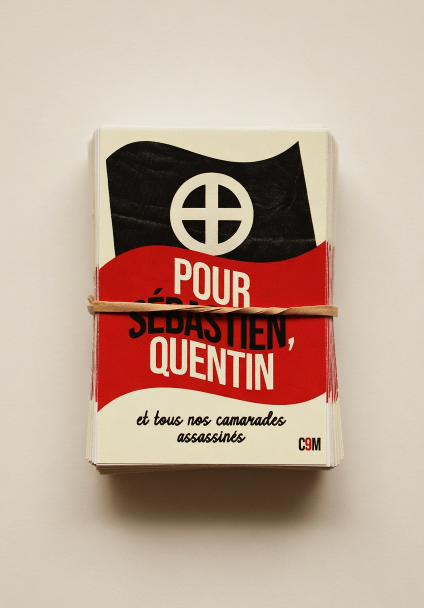 Pack de 100 stickers pour Sébastien et Quentin