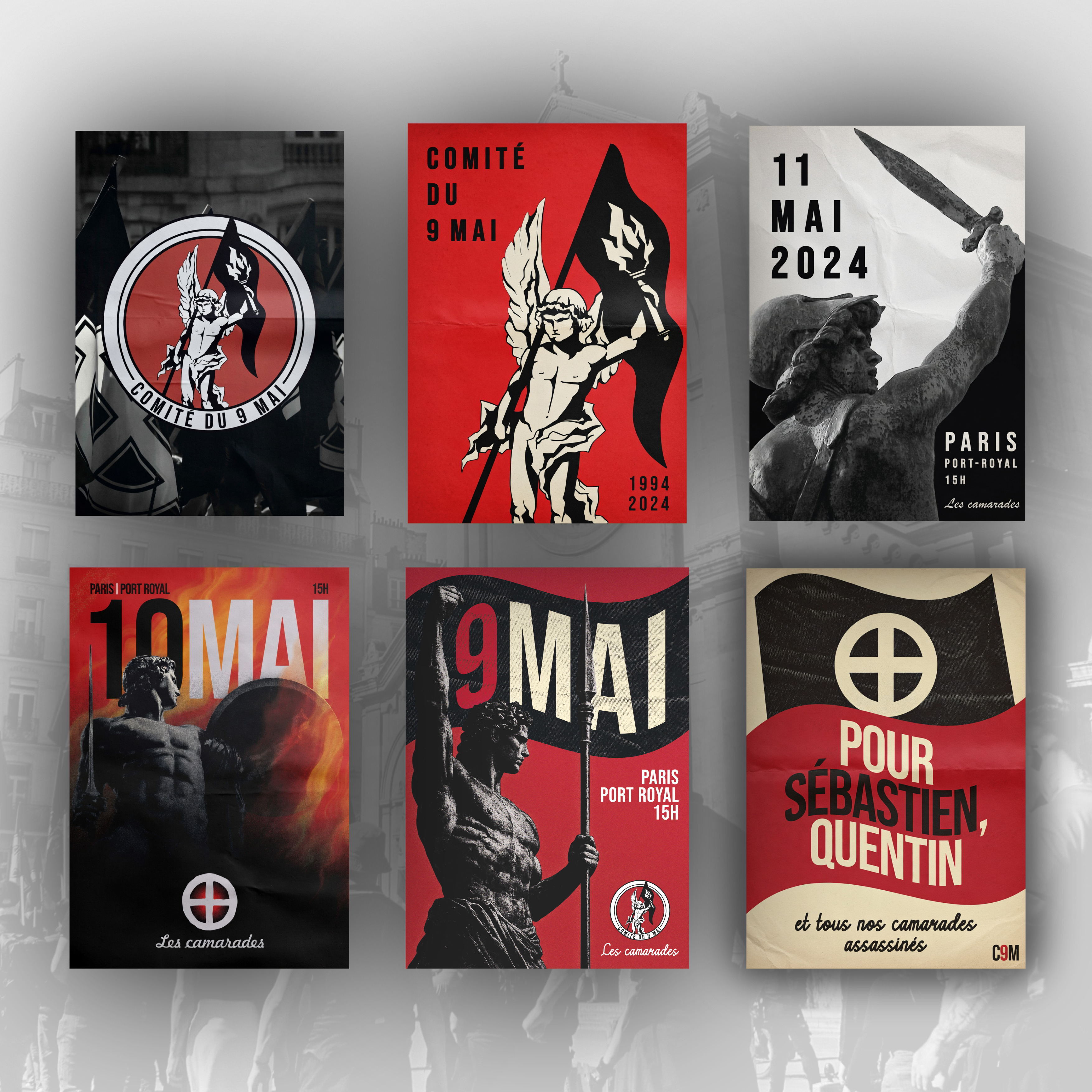 Pack de 6 affiches